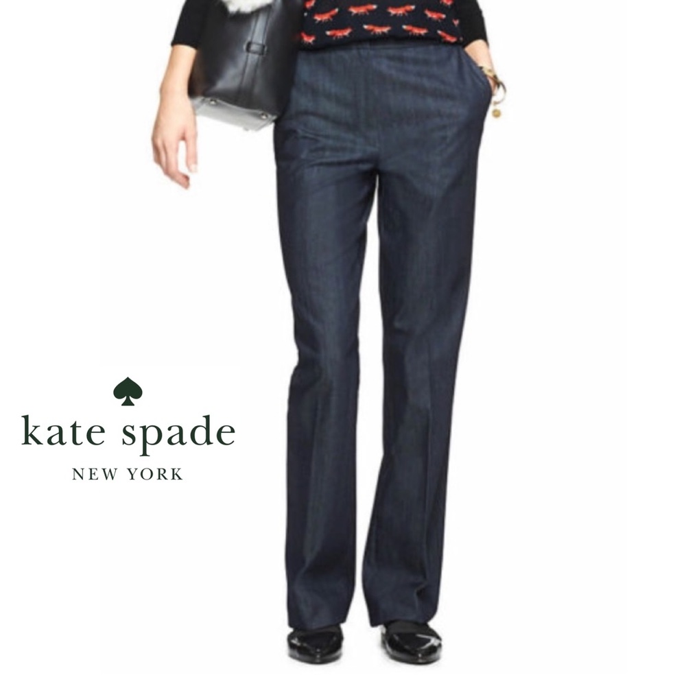 Kate Spade Navy Trousers